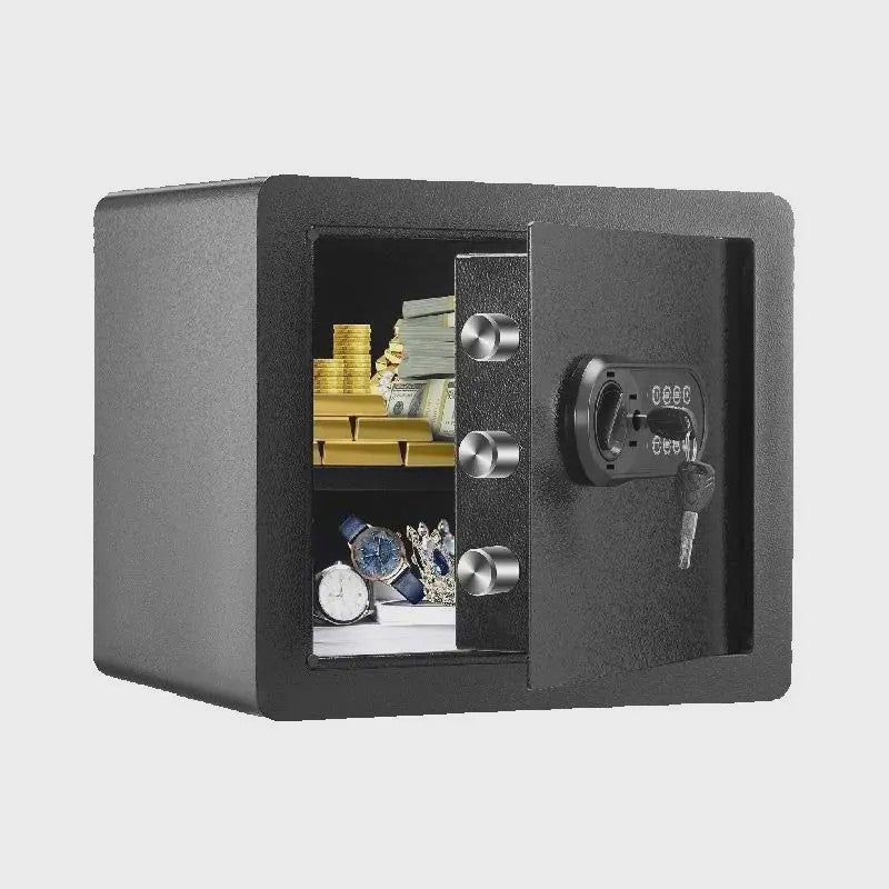 Elektronische Kluis 1.2/0.5 Cu Ft met Digitale Toegang & Noodsleutels
