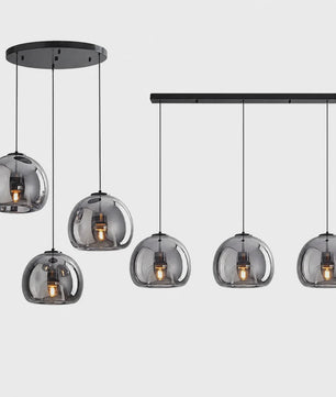 Moderne Glazen Hanglamp - Stijlvol Design voor Woonkamer, Eetkamer & Keuken