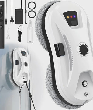 Intelligente Ramenwisser Robot met Krachtige 5600PA Zuigkracht - Automatisch, Anti-Drop, Afstandsbediend