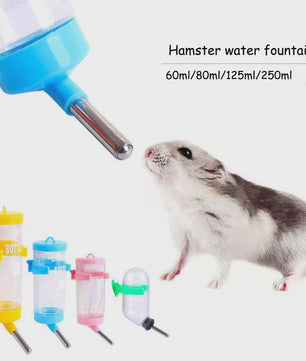 Automatische Drinkfles voor Hamsters & Kleine Huisdieren - Druppelvrij & Ophangbaar