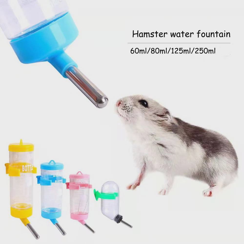 Automatische Drinkfles voor Hamsters & Kleine Huisdieren - Druppelvrij & Ophangbaar