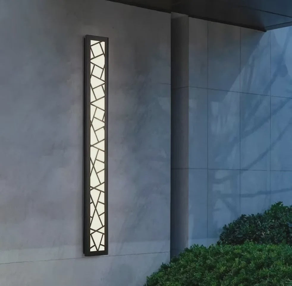 Moderne RVS LED Buitenmuurverlichting IP65 Waterdicht - 12CM Breed