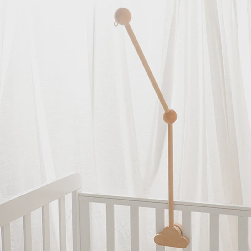Houten Baby Bedmobiel Armatuur - Veilige & Stijlvolle Ophanging voor Speelgoed