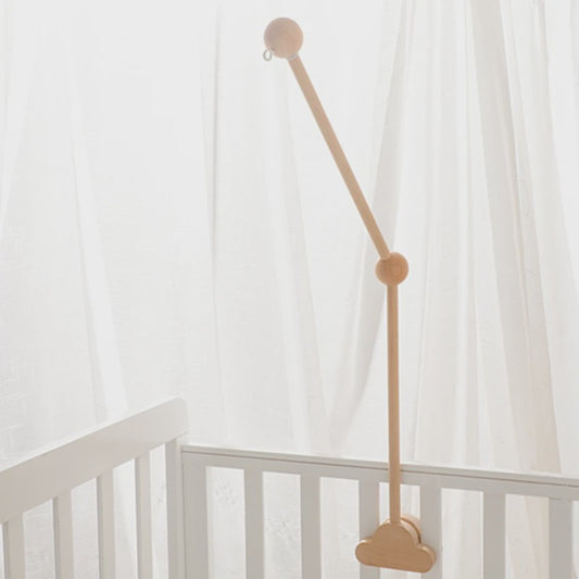 Houten Baby Bedmobiel Armatuur - Veilige & Stijlvolle Ophanging voor Speelgoed