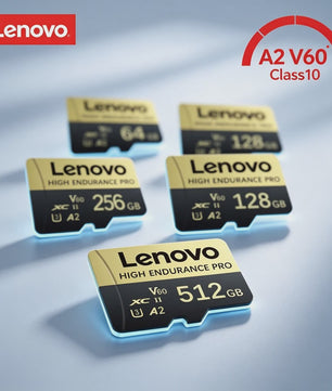 Lenovo High Endurance PRO Micro SDXC Kaart 512GB - 4K Video, Full HD, A2, V60