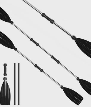 Lichtgewicht Aluminium Kajak Peddel Set - Anti-Twist Ontwerp, Draagbaar voor Kano en Visserij