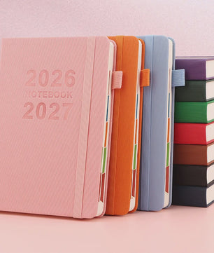Agenda & Notitieboek 2026-2027: Perfect voor Studenten, Kantoor en Dagelijkse Planning