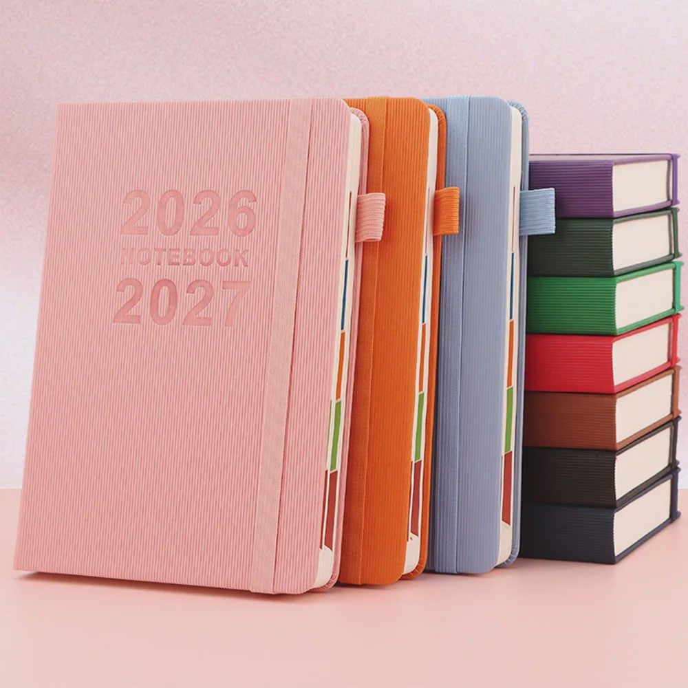 Agenda & Notitieboek 2026-2027: Perfect voor Studenten, Kantoor en Dagelijkse Planning