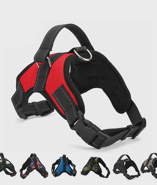 Verstelbaar Hondentuigje met Snelsluiting - Ademend Nylon Vest