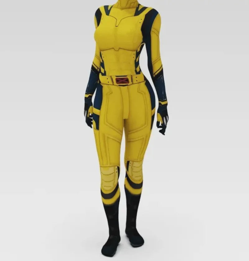 Superheld Kostuum: Wolverine & Deadpool Zentai Pak voor Kinderen en Volwassenen
