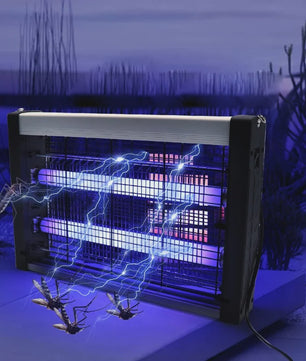 UV Muggenlamp - Oplaadbare Elektrische Insectendoder, Stiller dan 30dB, Binnen & Buiten