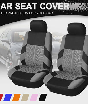 Universele Autostoelhoes Set met Bandenspoor Patroon - Duurzaam & Comfortabel