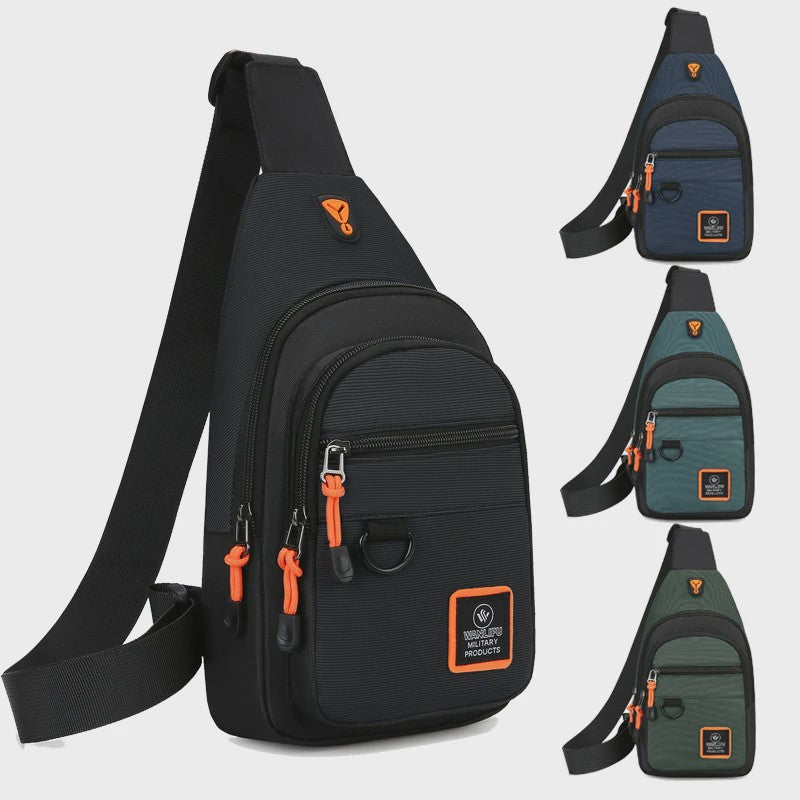 Waterdichte Heren Crossbody Schoudertas - Outdoor, Fietsen & Reizen