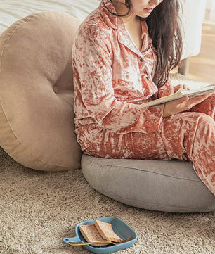 Groot Rond Zitkussen Vloerkussen Dikke Meditatiekussen voor Volwassenen & Kinderen - Comfortabel Tatami Kussen