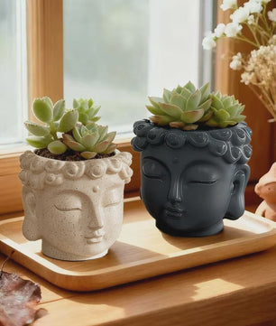 Boeddha Bloempot - Uniek Decoratief Potje voor Planten