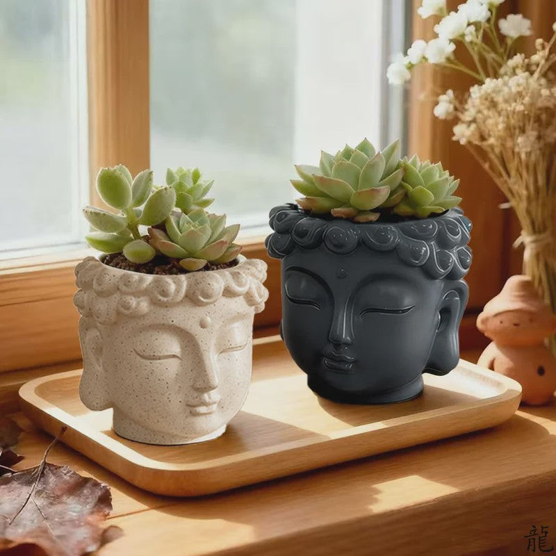 Boeddha Bloempot - Uniek Decoratief Potje voor Planten