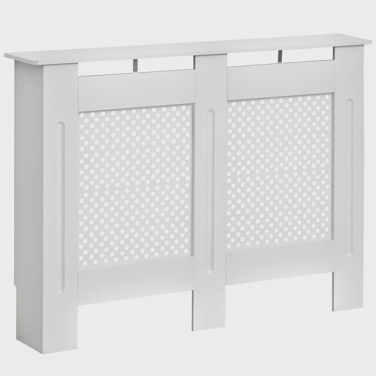 Homcom Houten Radiatorombouw 111.5x19x82cm - Elegant & Modern Design