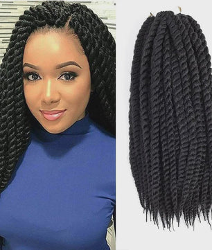 Havana Twist Crochet Haar - 6 Packs Synthetische Krullen voor Senegalese Twists