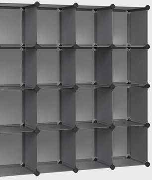 SONGMICS Modulair Schoenenrek - DIY Kubus Opbergsysteem