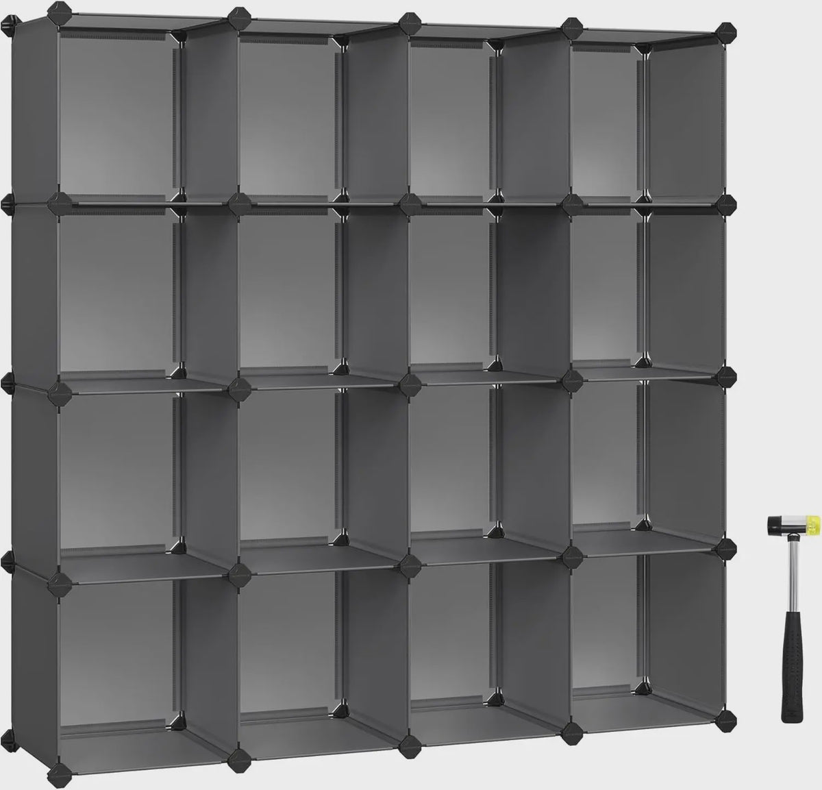 SONGMICS Modulair Schoenenrek - DIY Kubus Opbergsysteem