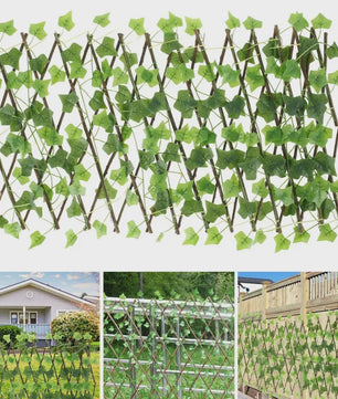 Uitschuifbaar Tuinscherm met Kunsthaag - Privacy en Decoratie voor Tuin & Balkon
