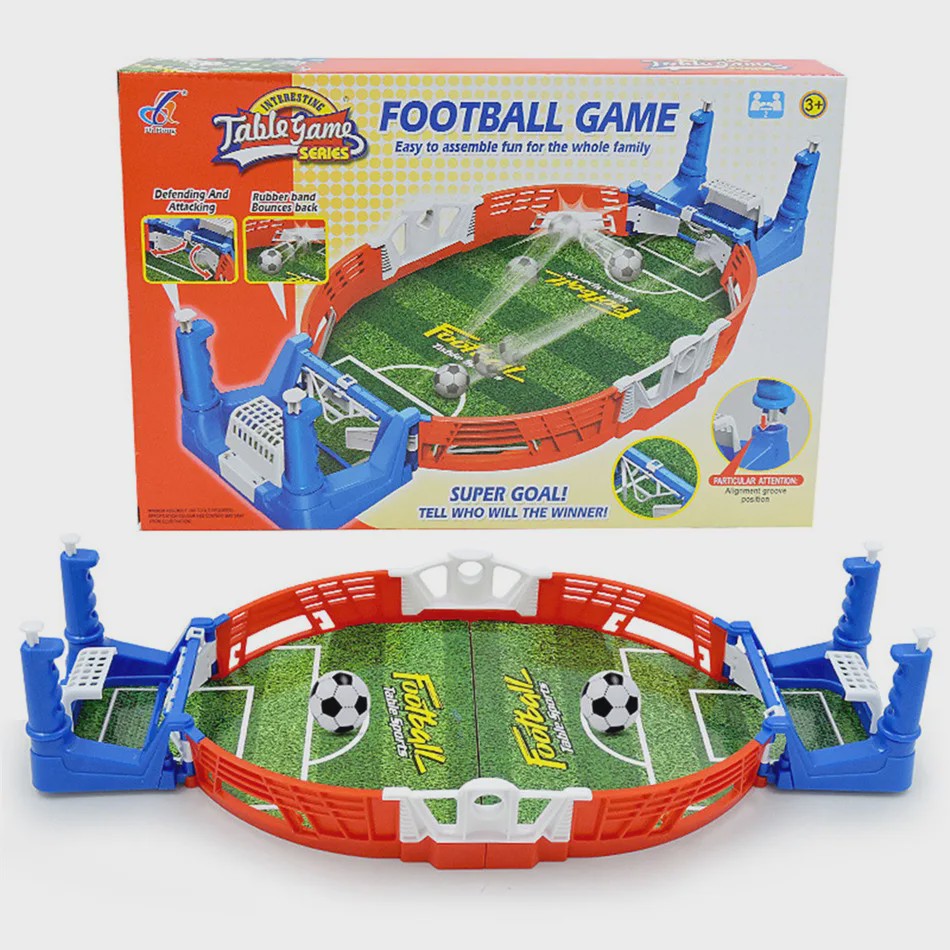 Mini Tafelvoetbal Spel - Compact Desktop Voetbal Spel voor Plezier Binnen