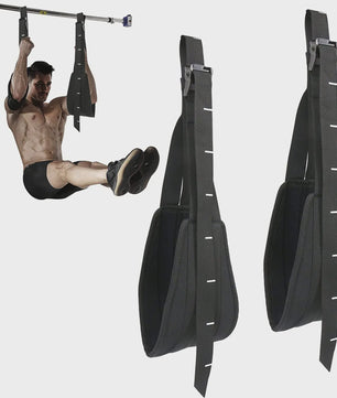 Verstelbare Hangende Buikspierbanden (Ab Straps) voor Pull-up Bar & Home Gym Oefeningen