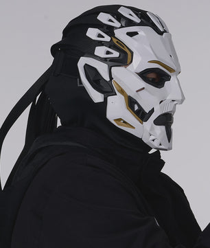 Futuristische Punk Cosplay Masker - Halloween & Feest Accessoire