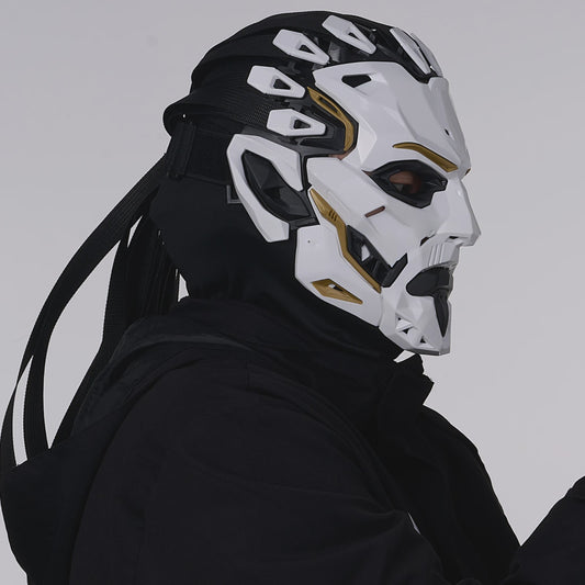 Futuristische Punk Cosplay Masker - Halloween & Feest Accessoire