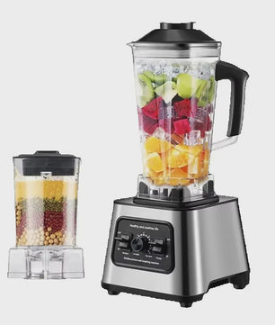 Krachtige 600W 2-in-1 Blender: IJscrusher & Multifunctionele Keukenmachine