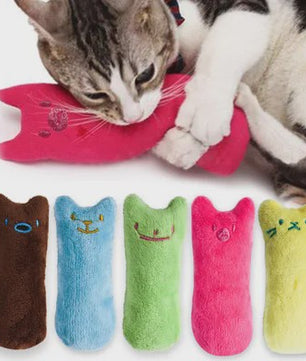 Grappig Kattenkruid Speeltje - Interactief Pluche Speelgoed voor Kittens & Katten