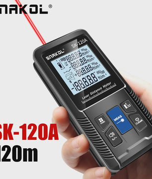 Digitale Laser Afstandsmeter 40m-120m - Precisie Meetlint met Diverse Functies