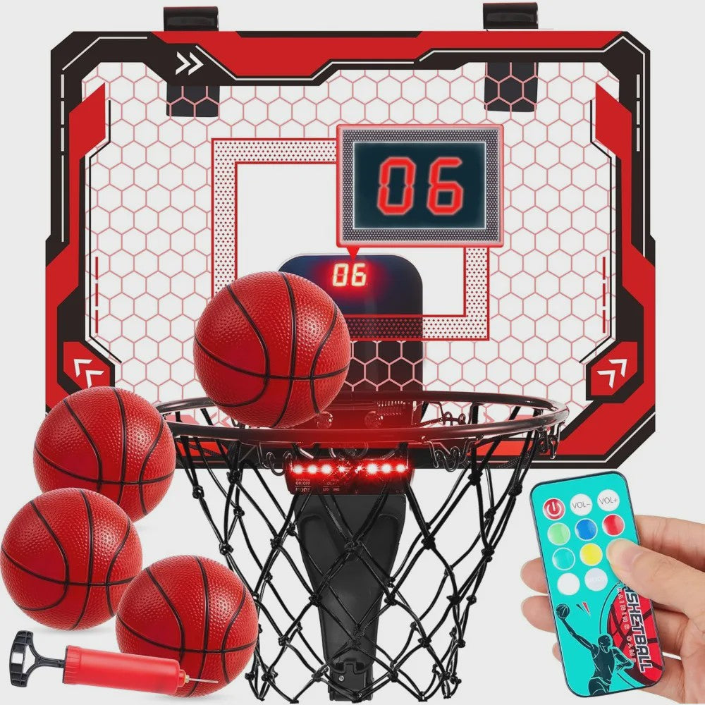 Mini Indoor Basketbalring met Verlichting - Leuk voor Kinderen & Cadeau