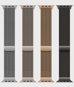 Milanese Loop Band voor Apple Watch - Premium Roestvrij Staal - Diverse Maten & Series
