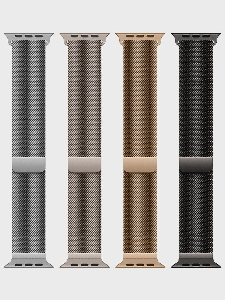 Milanese Loop Band voor Apple Watch - Premium Roestvrij Staal - Diverse Maten & Series