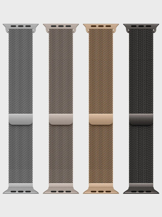 Milanese Loop Band voor Apple Watch - Premium Roestvrij Staal - Diverse Maten & Series