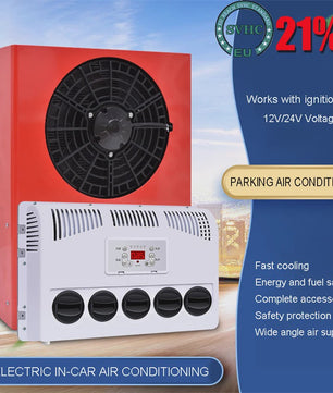 12V/24V Parkeer Airco voor Vrachtwagens, Bussen & Landbouwvoertuigen
