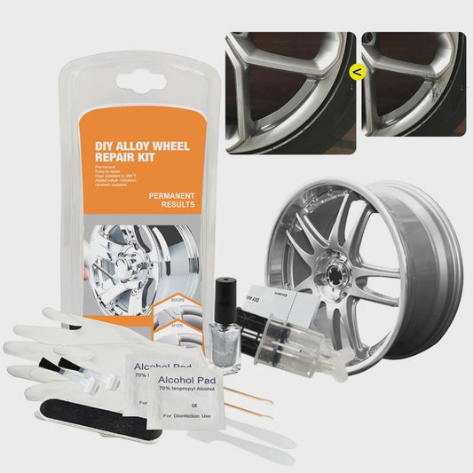Reparatieset voor Velgen: Herstel Krassen en Schade aan Alloy Velgen