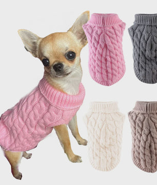 Warme Gebreide Hondentrui voor Kleine Honden - Chihuahua, Yorkshire Terrier & Puppy