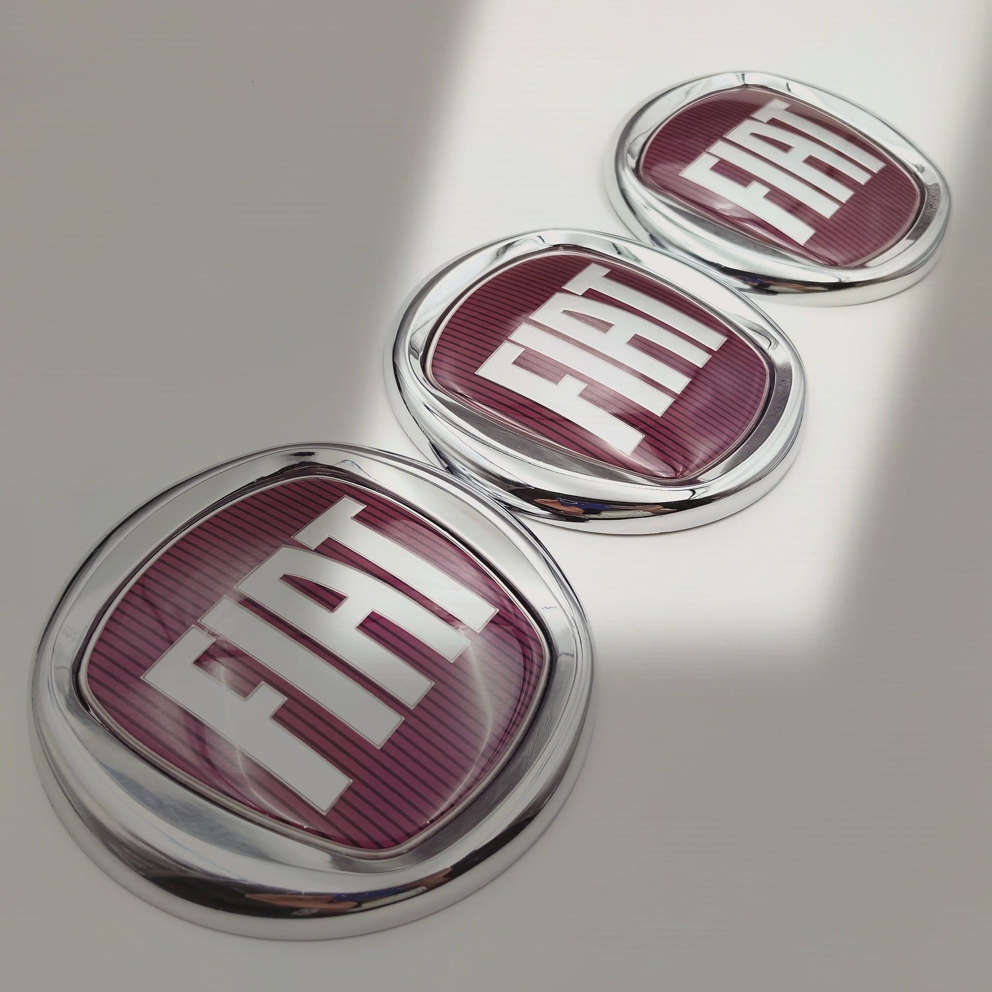 Fiat Embleem / Logo Badge voor Grille, Motorkap, Kofferbak - Diverse Maten