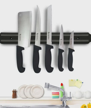 Krachtige Magnetische Messenhouder - Multifunctioneel & Zonder Boren Ophangen