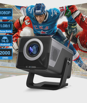 Lyncast X7 Smart Projector: 8K Support, 2000 ANSI Lumens, Android 14, WiFi 6
