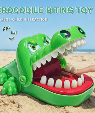 Krokodil Bijt Spel: Grappig Vinger Spel voor Kinderen en Familie - Klassiek Party Spel