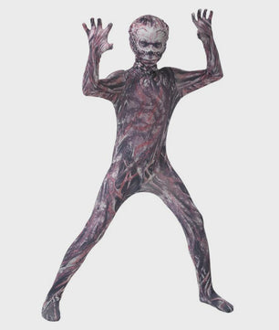 Vecna Cosplay Jumpsuit voor Kinderen - Halloween & Feestkostuum