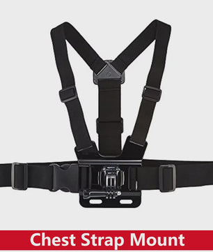 Verstelbare Borstband Mount Harness voor GoPro & Actiecamera's
