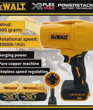 DeWalt Krachtige Accu Bladblazer & Stofzuiger - 30000 RPM - voor 18V Batterij