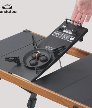 Pandatour Camping IGT Gasfornuis - Krachtige 6500W Draagbare Brander voor Buiten