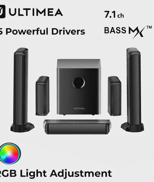 ULTIMEA Apollo S70 Ultra Soundbar: 7.1ch Surround, 410W, Subwoofer & RGB