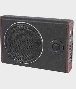 Ultra Slim 8-Inch Actieve Auto Subwoofer - Compacte Bass Audio met 600W Vermogen (12V)