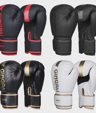 Professionele Bokshandschoenen 6-14oz - PU Leer voor Boksen, Kickboksen, MMA & Training